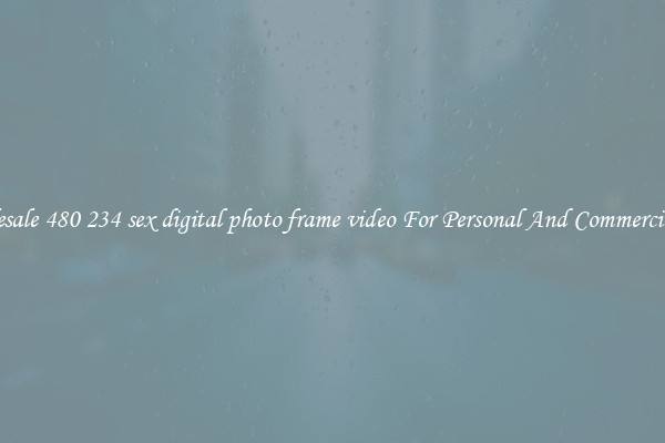 Wholesale 480 234 sex digital photo frame video For Personal And Commercial Use