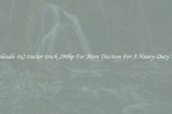 Wholesale 4x2 tractor truck 290hp For More Traction For A Heavy-Duty Haul